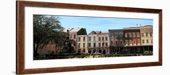 Statue of Jean-Baptiste Le Moyne De Bienville, French Quarter, New Orleans, Louisiana, USA-null-Framed Photographic Print