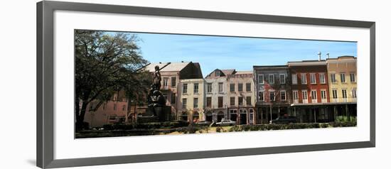 Statue of Jean-Baptiste Le Moyne De Bienville, French Quarter, New Orleans, Louisiana, USA-null-Framed Photographic Print