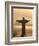 Statue of Jesus, known as Cristo Redentor (Christ the Redeemer), on Corcovado Mountain in Rio De Ja-Peter Adams-Framed Photographic Print