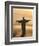 Statue of Jesus, known as Cristo Redentor (Christ the Redeemer), on Corcovado Mountain in Rio De Ja-Peter Adams-Framed Photographic Print