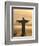 Statue of Jesus, known as Cristo Redentor (Christ the Redeemer), on Corcovado Mountain in Rio De Ja-Peter Adams-Framed Photographic Print