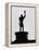 Statue of "Le Modulor," by Le Corbusier's Ratio of Architectural Design in Relation to Human Figure-James Burke-Framed Premier Image Canvas