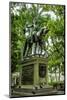 Statue of Liberator Simon Bolivar, Old City, Cartagena, Colombia-Jerry Ginsberg-Mounted Photographic Print