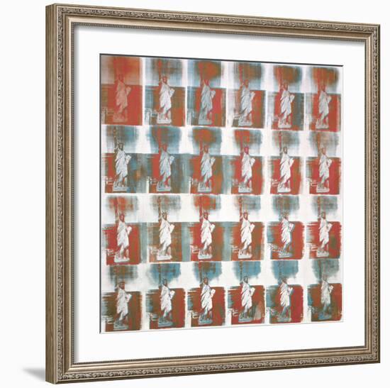 Statue of Liberty, 1962-Andy Warhol-Framed Art Print