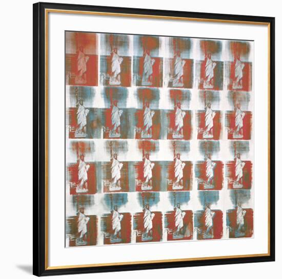 Statue of Liberty, 1962-Andy Warhol-Framed Art Print