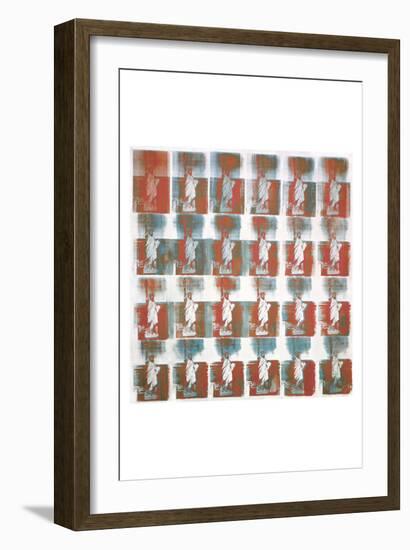 Statue of Liberty, 1962-Andy Warhol-Framed Art Print