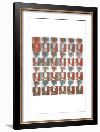 Statue of Liberty, 1962-Andy Warhol-Framed Art Print