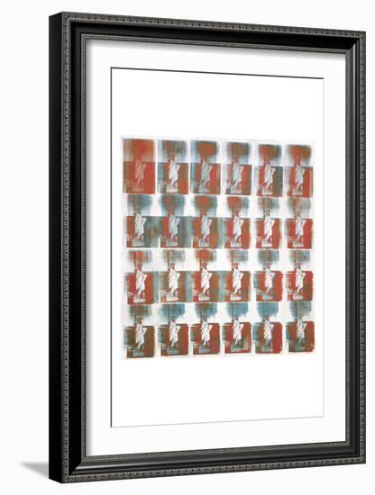 Statue of Liberty, 1962-Andy Warhol-Framed Art Print