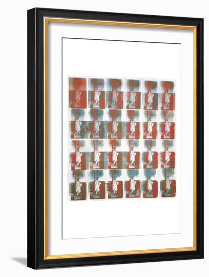 Statue of Liberty, 1962-Andy Warhol-Framed Art Print