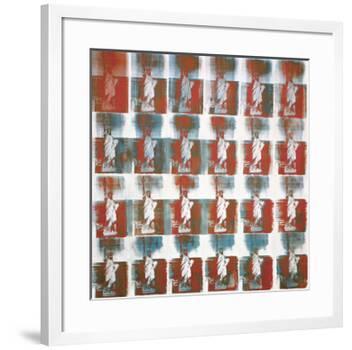 Statue of Liberty, c.1963-Andy Warhol-Framed Giclee Print