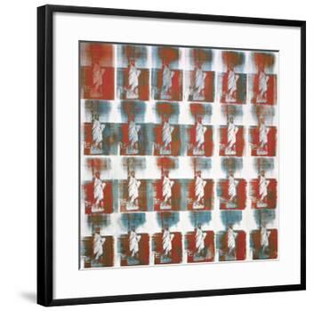 Statue of Liberty, c.1963-Andy Warhol-Framed Giclee Print