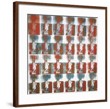 Statue of Liberty, c.1963-Andy Warhol-Framed Giclee Print