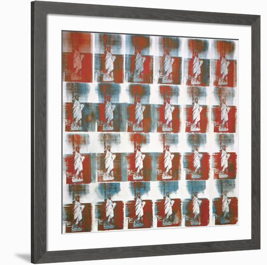 Statue of Liberty, c.1963-Andy Warhol-Framed Giclee Print