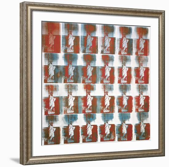 Statue of Liberty, c.1963-Andy Warhol-Framed Giclee Print