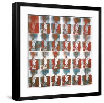 Statue of Liberty, c.1963-Andy Warhol-Framed Giclee Print