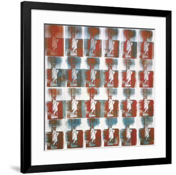 Statue of Liberty, c.1963-Andy Warhol-Framed Giclee Print