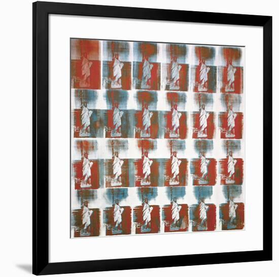 Statue of Liberty, c.1963-Andy Warhol-Framed Giclee Print