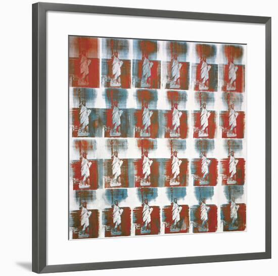 Statue of Liberty, c.1963-Andy Warhol-Framed Giclee Print