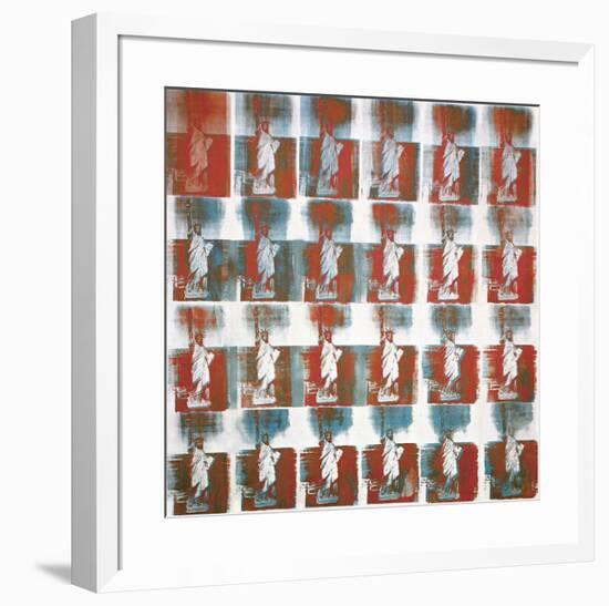 Statue of Liberty, c.1963-Andy Warhol-Framed Giclee Print