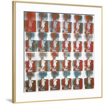 Statue of Liberty, c.1963-Andy Warhol-Framed Giclee Print