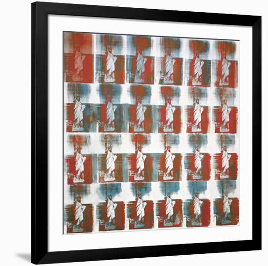 Statue of Liberty, c.1963-Andy Warhol-Framed Giclee Print