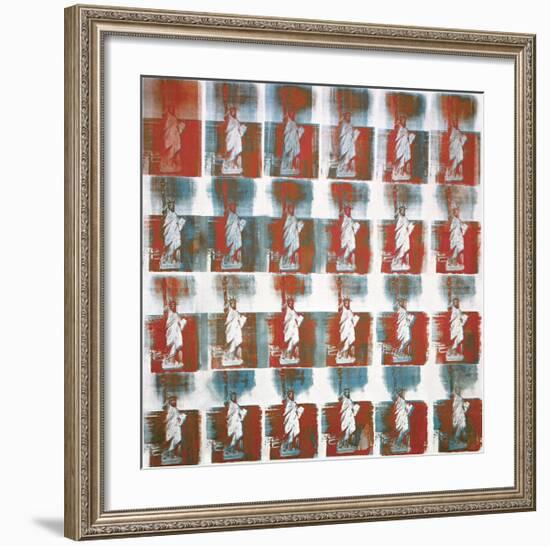 Statue of Liberty, c.1963-Andy Warhol-Framed Giclee Print