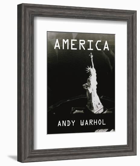 Statue of Liberty, c.1985-Andy Warhol-Framed Art Print