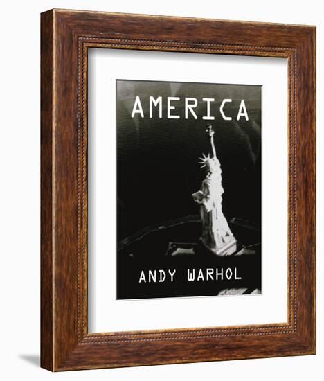 Statue of Liberty, c.1985-Andy Warhol-Framed Art Print