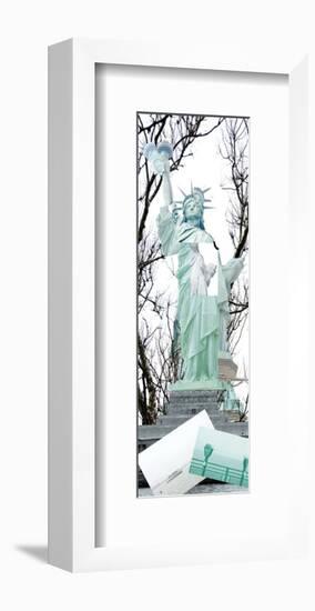 Statue of Liberty Collage-Erin Clark-Framed Art Print