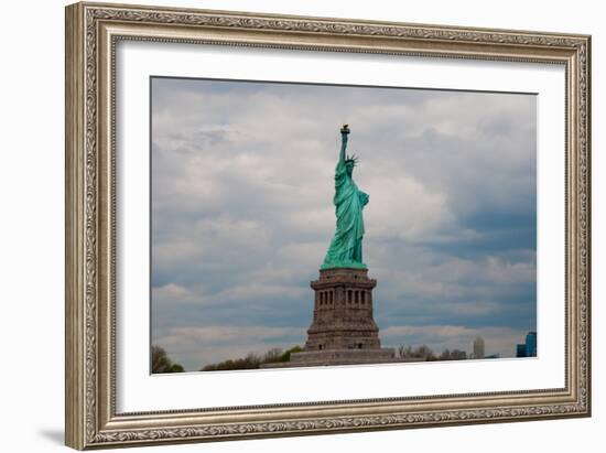 Statue of Liberty III-Erin Berzel-Framed Photographic Print