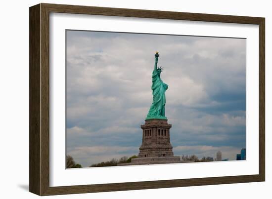 Statue of Liberty III-Erin Berzel-Framed Photographic Print