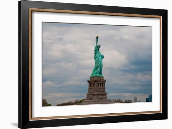 Statue of Liberty III-Erin Berzel-Framed Photographic Print