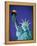 Statue of Liberty in New York City at dusk-Alan Schein-Framed Premier Image Canvas