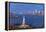 Statue of Liberty Jersey City and Lower Manhattan, New York City, New York, USA-Jon Arnold-Framed Premier Image Canvas