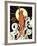 "Statue of Liberty,"July 7, 1934-Joseph Christian Leyendecker-Framed Giclee Print