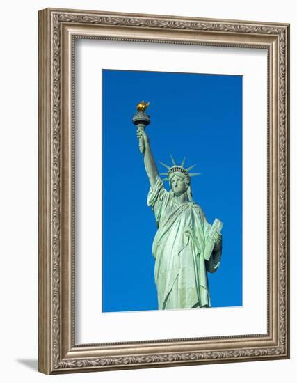 Statue of Liberty, Liberty Island, Manhattan, New York, United States of America, North America-Alan Copson-Framed Photographic Print