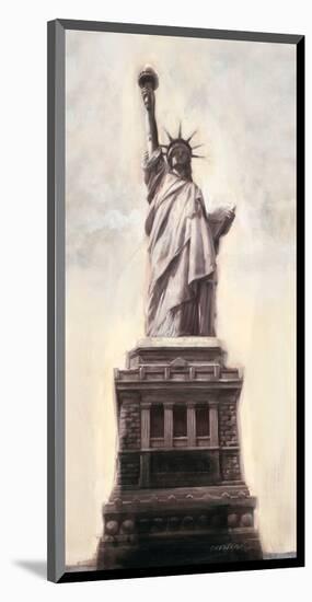 Statue of Liberty N.Y.C.-Talantbek Chekirov-Mounted Art Print