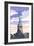 Statue of Liberty National Monument - New York City, NY-Lantern Press-Framed Art Print