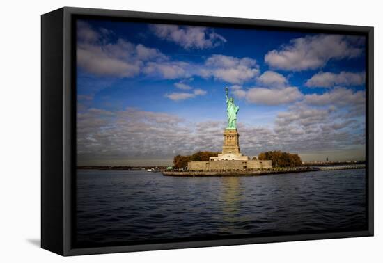 Statue of Liberty, New York City, United States of America, North America-Jim Nix-Framed Premier Image Canvas