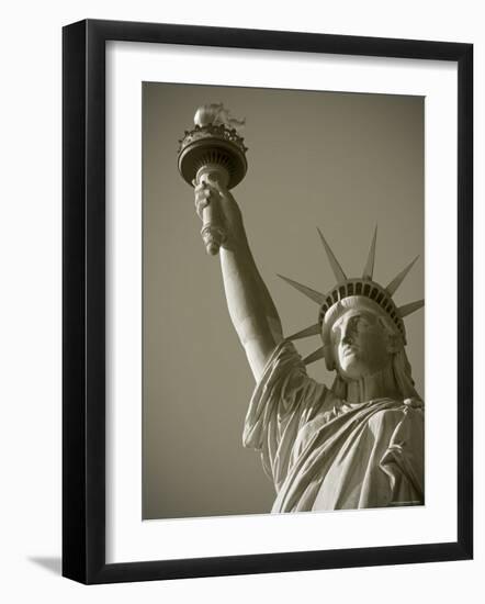 Statue of Liberty, New York City, USA-Jon Arnold-Framed Photographic Print