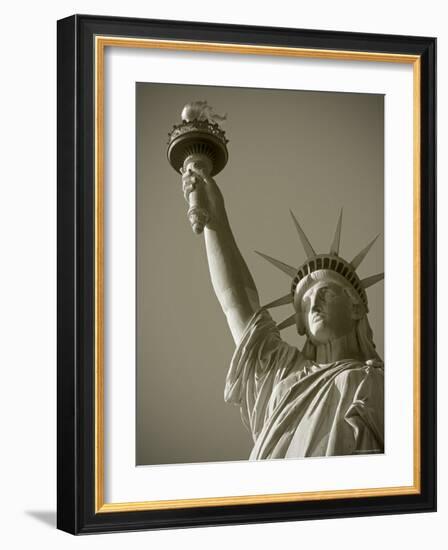 Statue of Liberty, New York City, USA-Jon Arnold-Framed Photographic Print