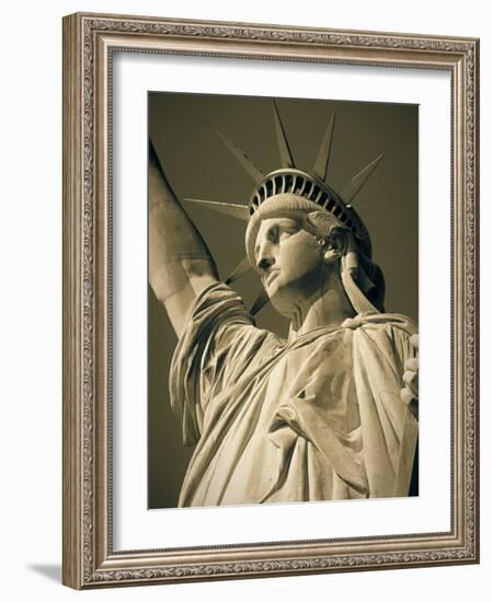 Statue of Liberty, New York City, USA-Jon Arnold-Framed Photographic Print