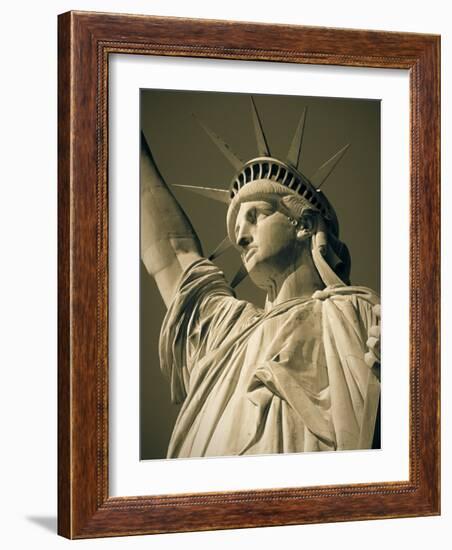 Statue of Liberty, New York City, USA-Jon Arnold-Framed Photographic Print