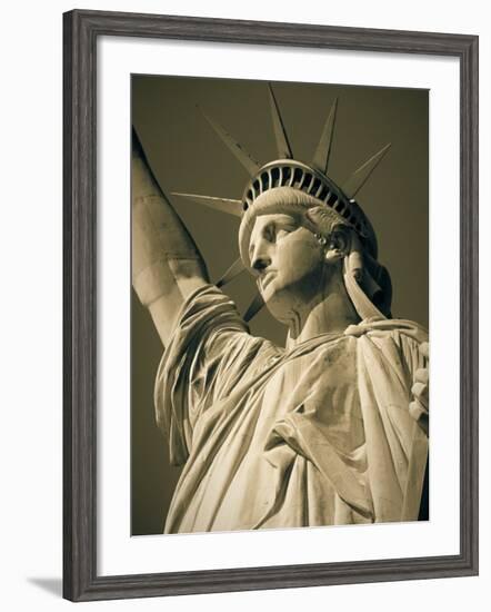 Statue of Liberty, New York City, USA-Jon Arnold-Framed Photographic Print