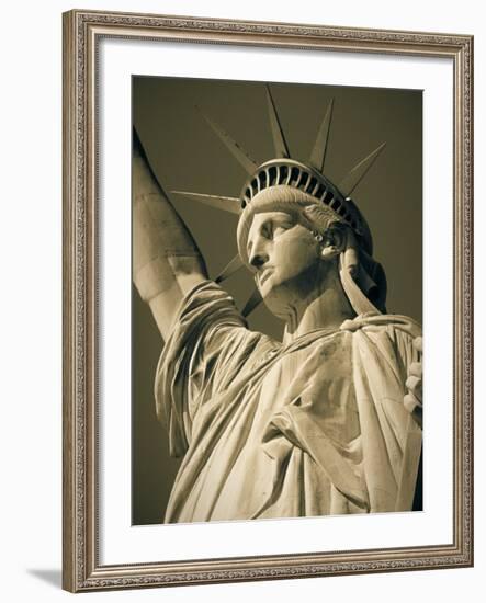 Statue of Liberty, New York City, USA-Jon Arnold-Framed Photographic Print