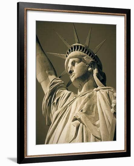 Statue of Liberty, New York City, USA-Jon Arnold-Framed Photographic Print