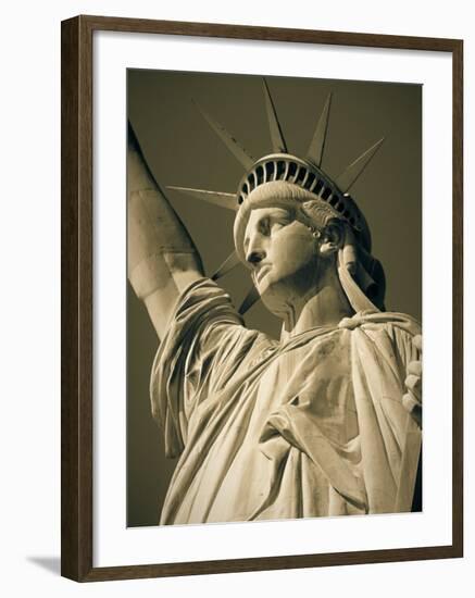 Statue of Liberty, New York City, USA-Jon Arnold-Framed Photographic Print