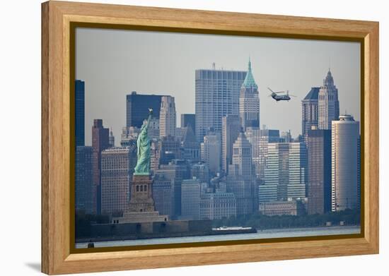 Statue of Liberty, New York City-Paul Souders-Framed Premier Image Canvas