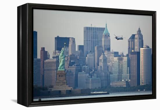 Statue of Liberty, New York City-Paul Souders-Framed Premier Image Canvas