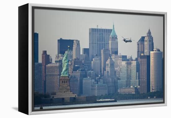 Statue of Liberty, New York City-Paul Souders-Framed Premier Image Canvas